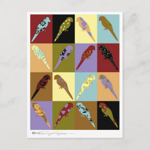 Postal Arte: loro Regalos de diseño Quilt