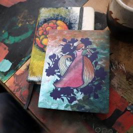 Postal Arte mariposa de la diosa de la primavera