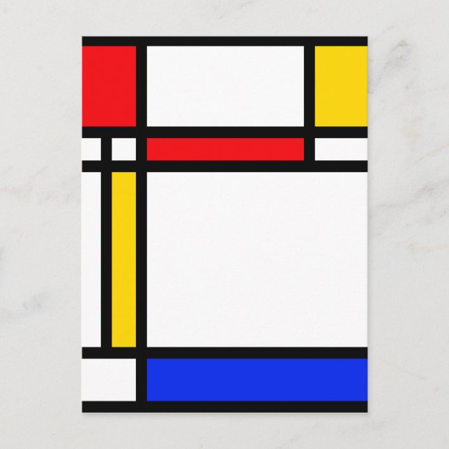 Postal Arte moderno (Anverso)