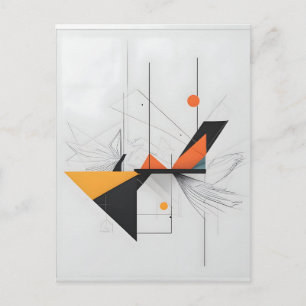 Postal Arte moderno abstracto