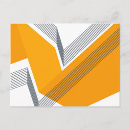 Postal Arte moderno, fresco, moderno, urbano, simple y ge