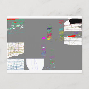 Postal Arte moderno por Roy Postcard