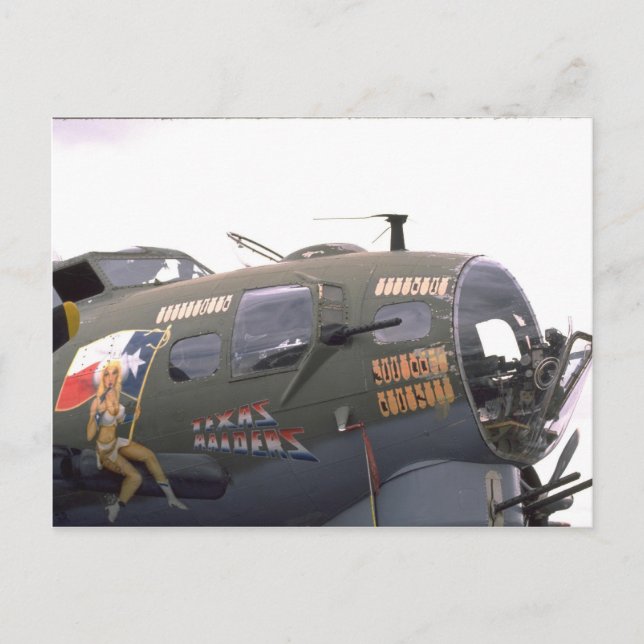 Postal Arte nasal B-17 (Anverso)