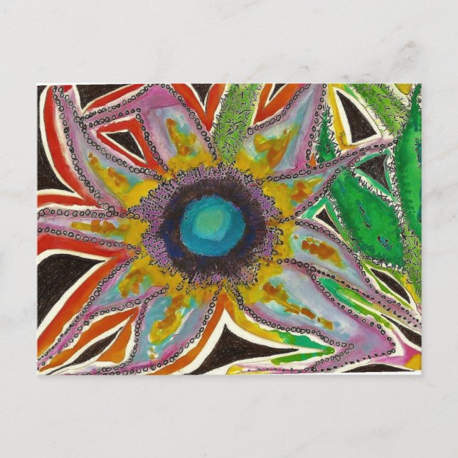 Postal Arte original (Anverso)