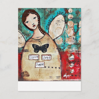 Postal Arte original de Croppin' Spree