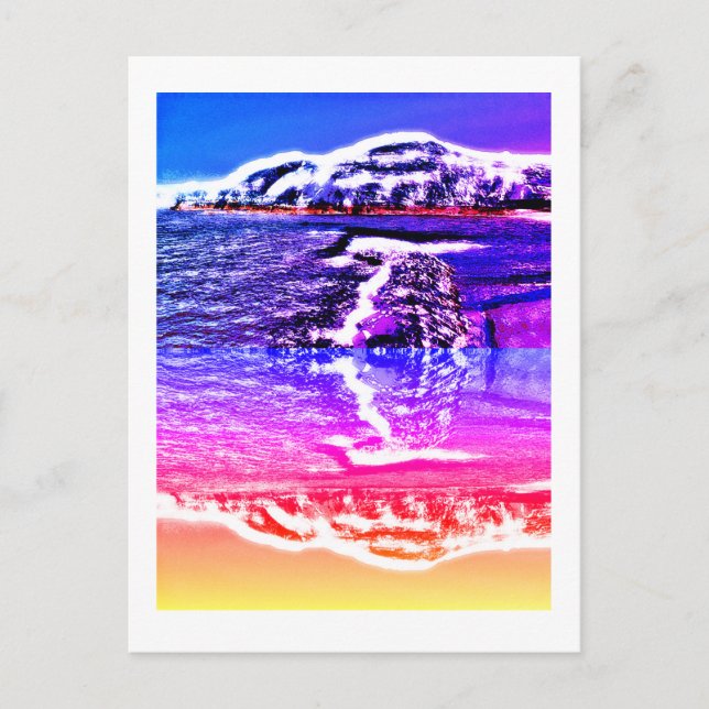 Postal Arte paisajístico extranjero (Anverso)