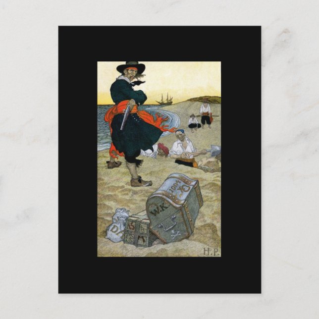 Postal Arte pirata (Anverso)