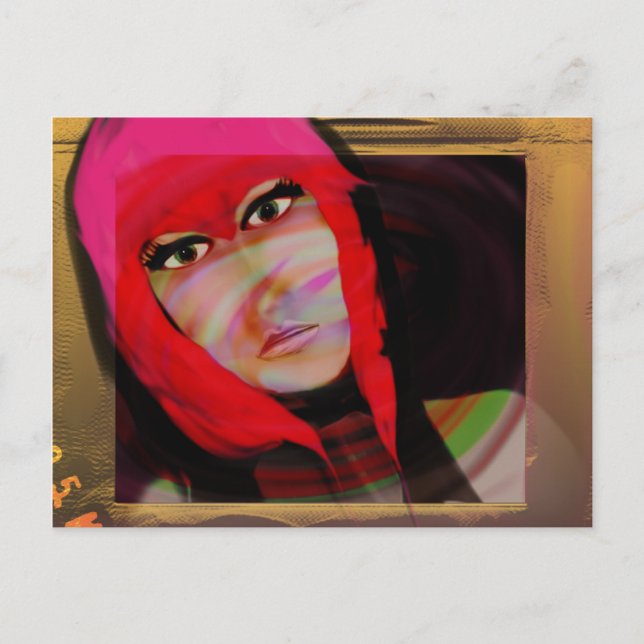 Postal Arte pop (Anverso)