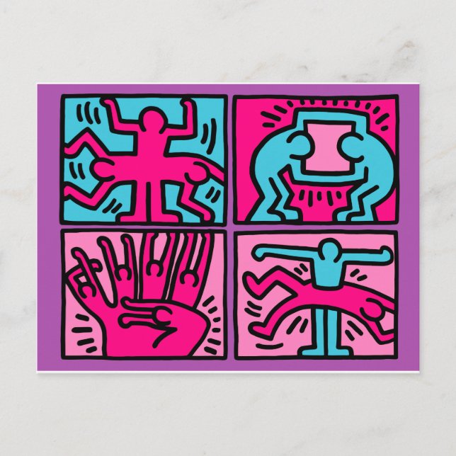 Postal arte pop (Anverso)