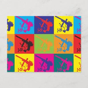 Postal Arte pop de bola