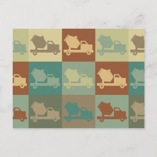 Postal Arte pop de concreto