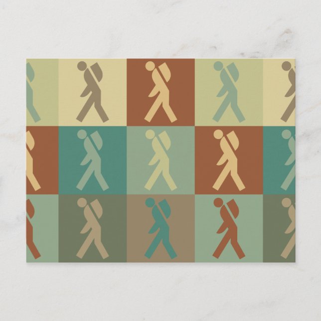 Postal Arte pop de contrapeso (Anverso)