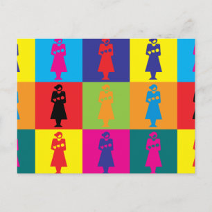 Postal Arte pop de Midwifery