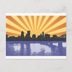 Postal Arte pop de Portland