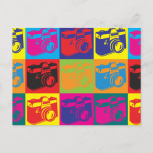Postal Arte pop fotográfico