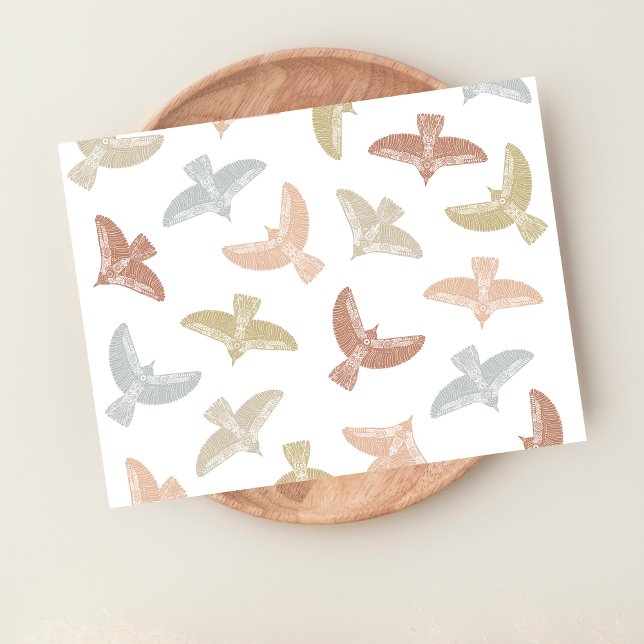 Postal Arte Popular de Aves Tótem (Subido por el creador)