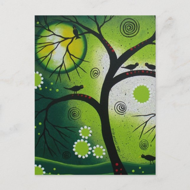 Postal Arte Popular de LORI EVERETT (Anverso)