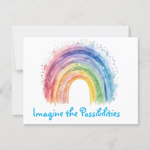 Postal Arte por Deber, Arcoiris