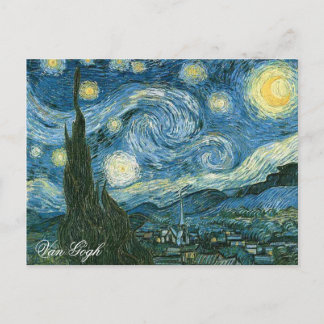 POSTAL ARTE PORTABLE: STARRRY NOCHE