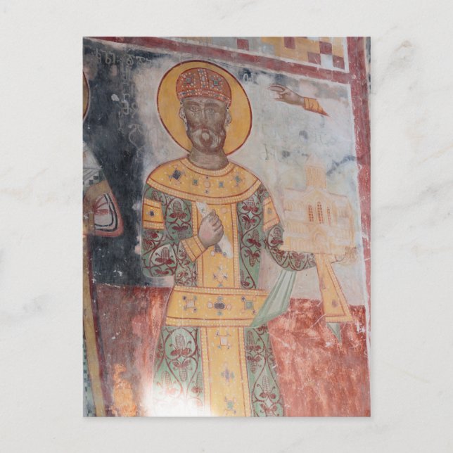 Postal Arte religioso antiguo (Anverso)