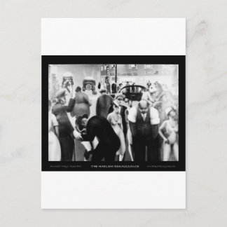 Postal Arte renacentista de Harlem - "Cinturón negro"