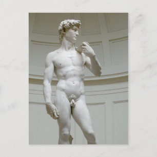 Postal Arte renacentista de Michelangelo