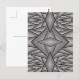 Postal Arte Resumen Congelado En El Tiempo