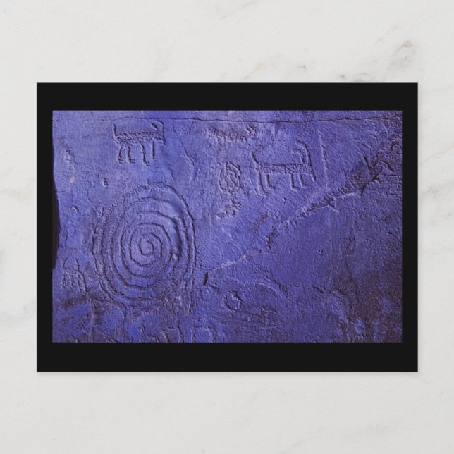 Postal Arte rock de Sedona (Anverso)