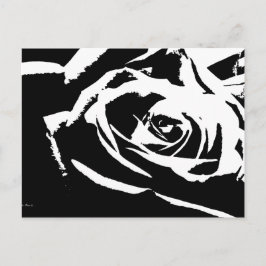 Postal Arte Rosa posterizado