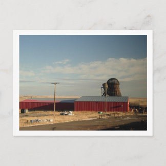 Postal Arte rural de Montana