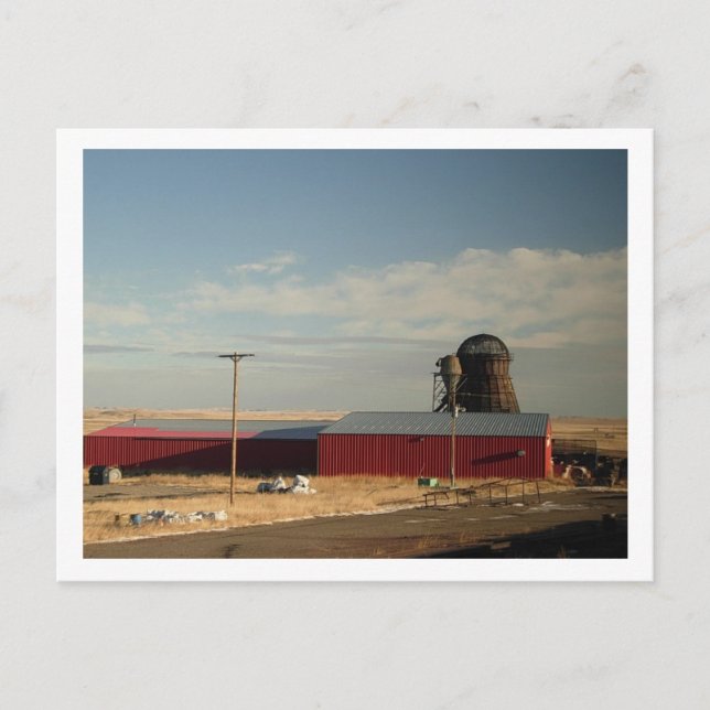 Postal Arte rural de Montana (Anverso)