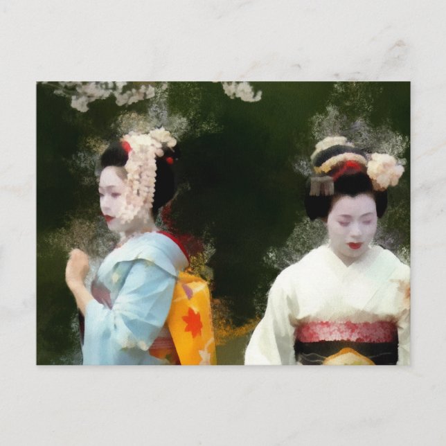 Postal Arte secreto de Sakura (Anverso)