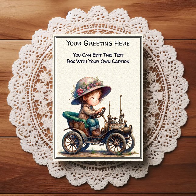 Postal Arte steampunk de sentimiento cotidiano caprichoso (Subido por el creador)