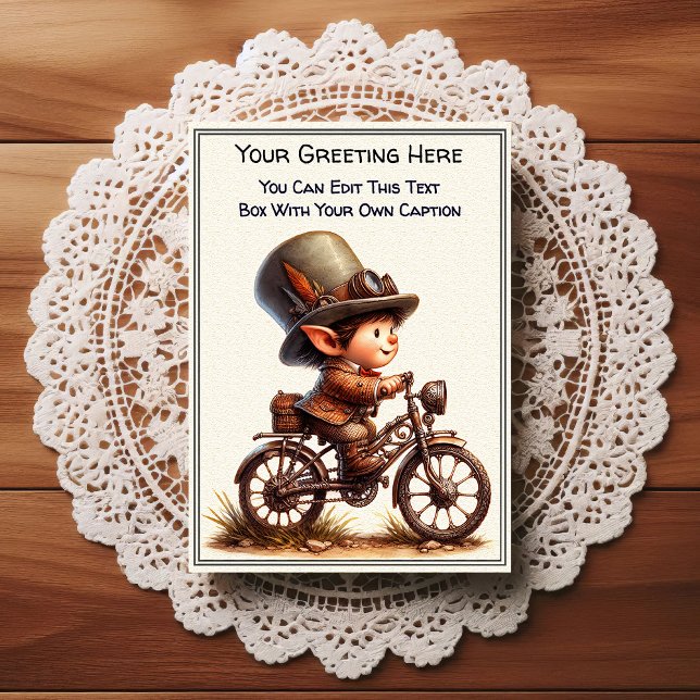 Postal Arte steampunk de sentimiento cotidiano caprichoso (Subido por el creador)