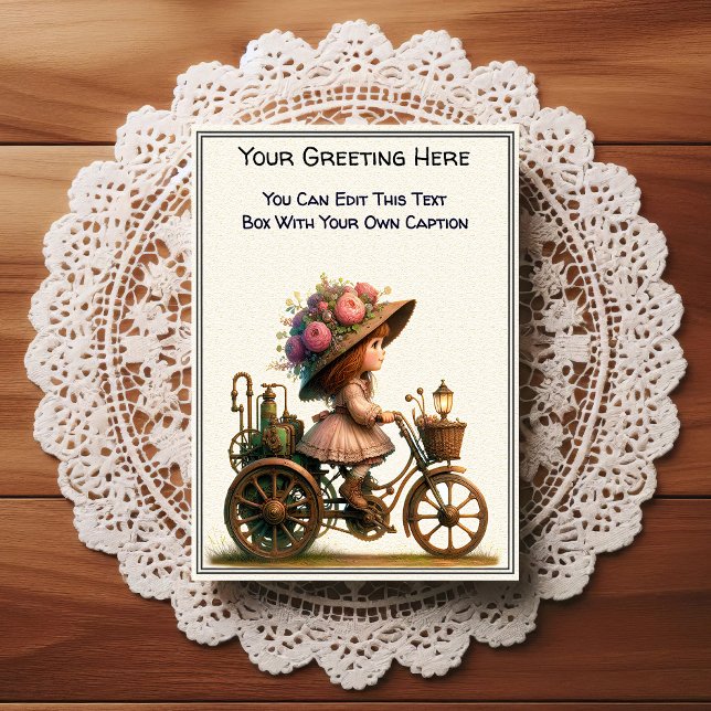 Postal Arte steampunk de sentimiento cotidiano caprichoso (Subido por el creador)