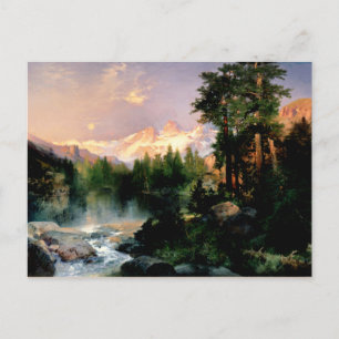 Postal Arte Thomas Moran, Los tres tetones