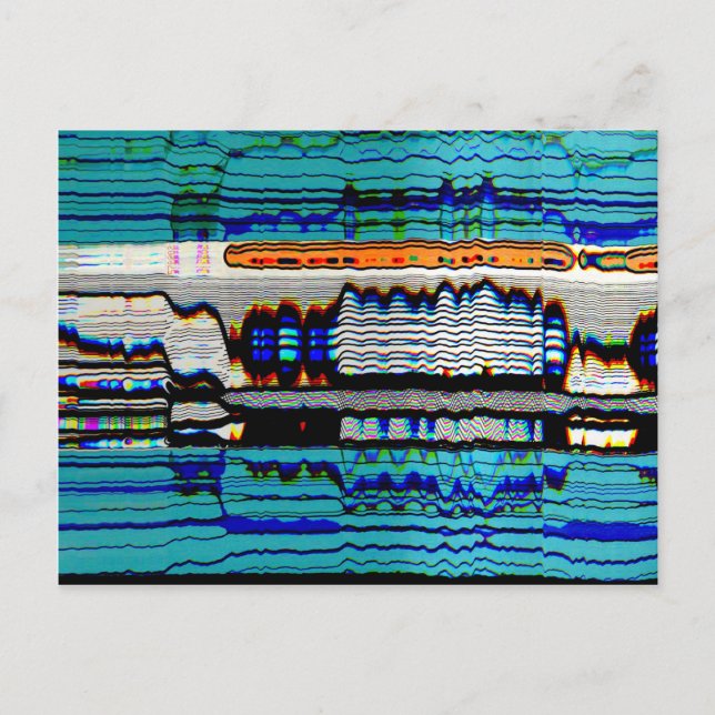 Postal Arte Trippy (Anverso)