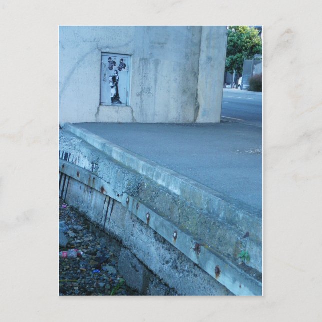 Postal Arte urbano (Anverso)