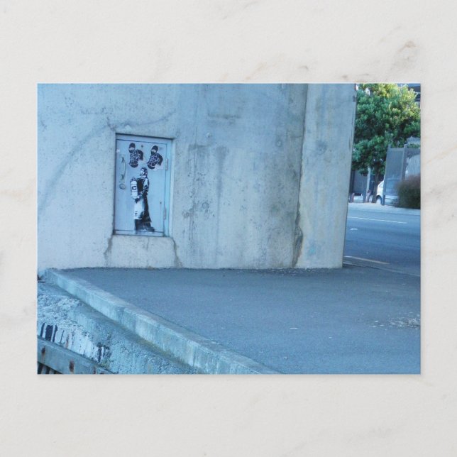 Postal Arte urbano (Anverso)