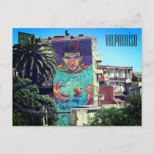 Postal arte valparaíso