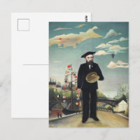 Arte Vintage Henri Rousseau París Torre Eiffel