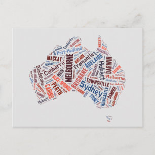 Postal Arte Word de Australia