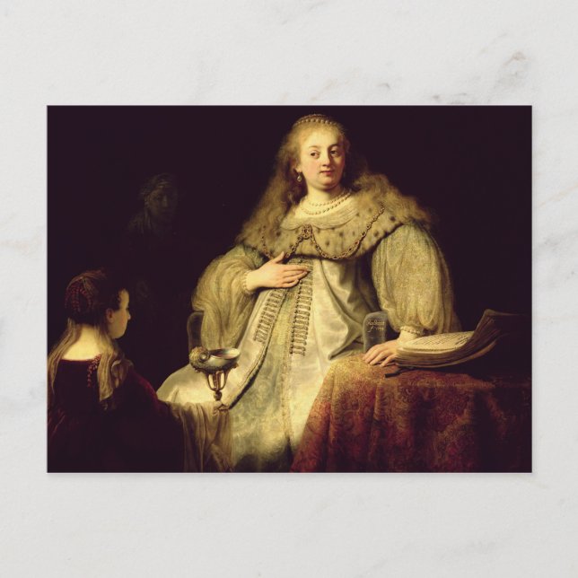 Postal Artemisia, 1634 (Anverso)