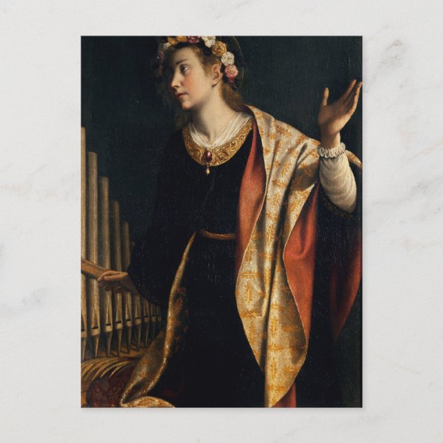 Postal Artemisia Gentileschi (Anverso)