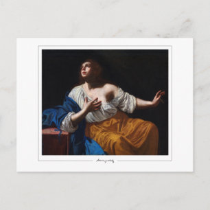 Postal Artemisia Gentileschi #11 - Arte fino