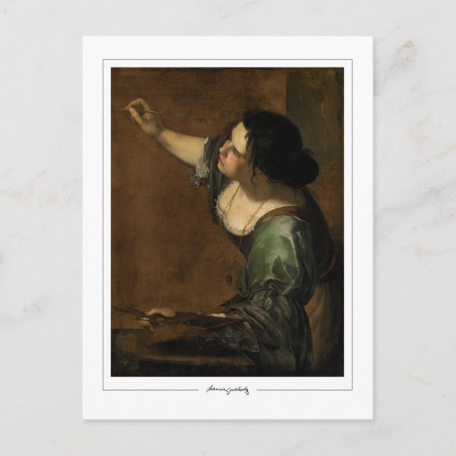 Postal Artemisia Gentileschi #18 - Bella Artes (Anverso)