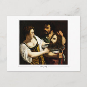 Postal Artemisia Gentileschi #36 - Bella Artes