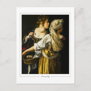 Postal Artemisia Gentileschi #3 - Bella Artes