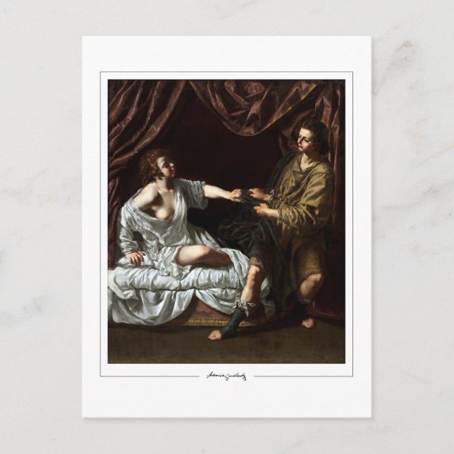 Postal Artemisia Gentileschi #49 - Bella Artes (Anverso)