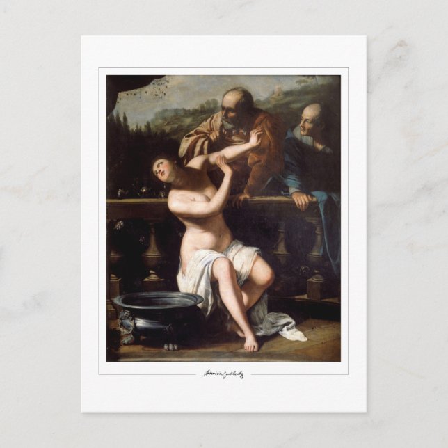 Postal Artemisia Gentileschi #72 - Bella Artes (Anverso)